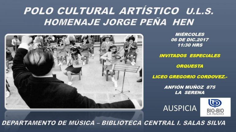 Homenaje al Maestro Jorge Peña Hen